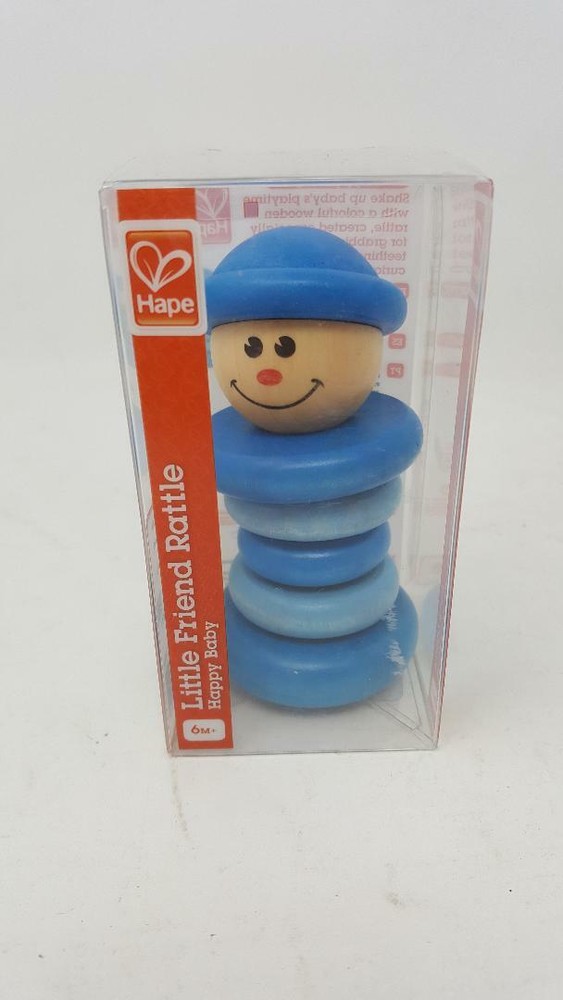 Hape Happy Baby Mr. Magic Rattle Blue
