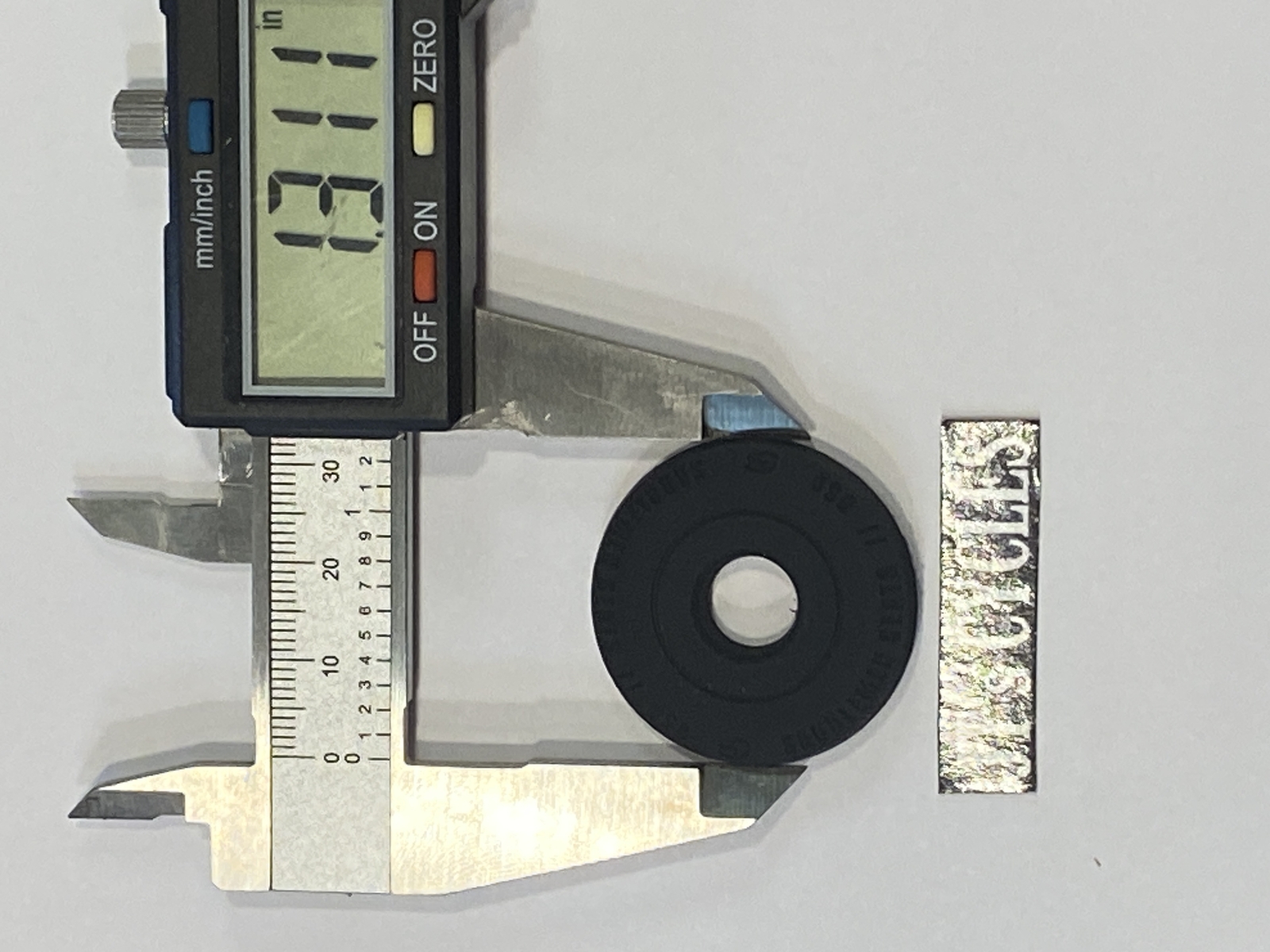 Saddlemen Single Black Motorcycle Seat To Fender Washer for Harley Davidson