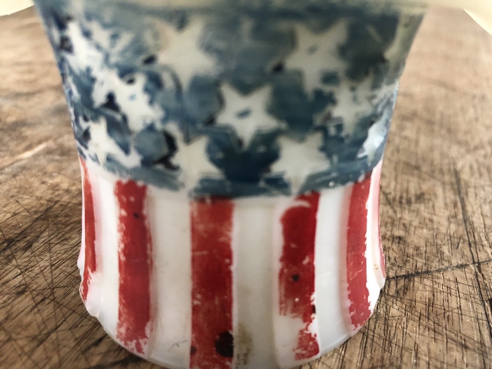 Hat, Uncle Sam Candy Container Circa 1899