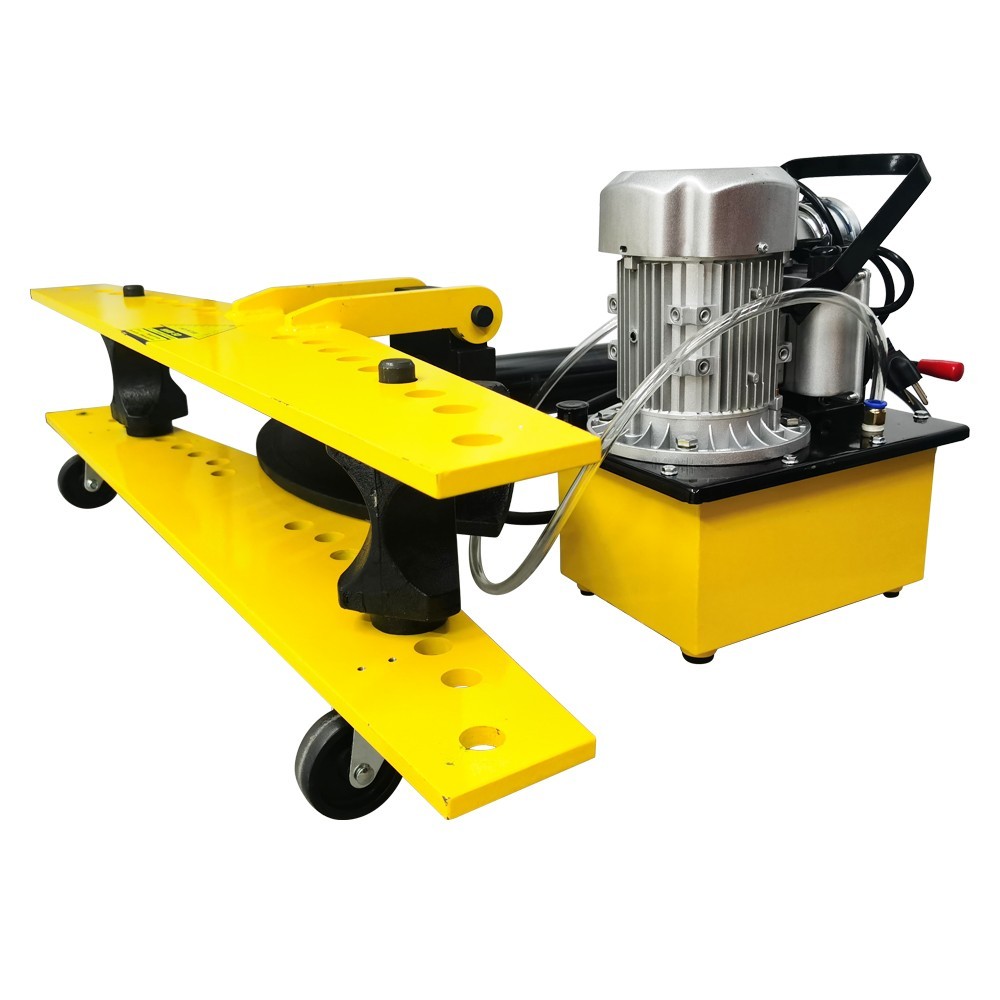 110V Split Type Electro-hydraulic Round Pipe Bending Machine 90° with 10 Dies