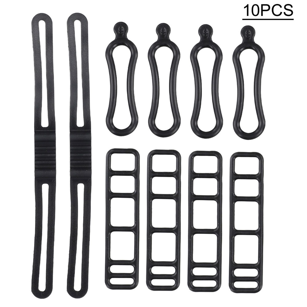 Lightweight and Compact Bike Silicone Mount Strap for Easy Light Installation