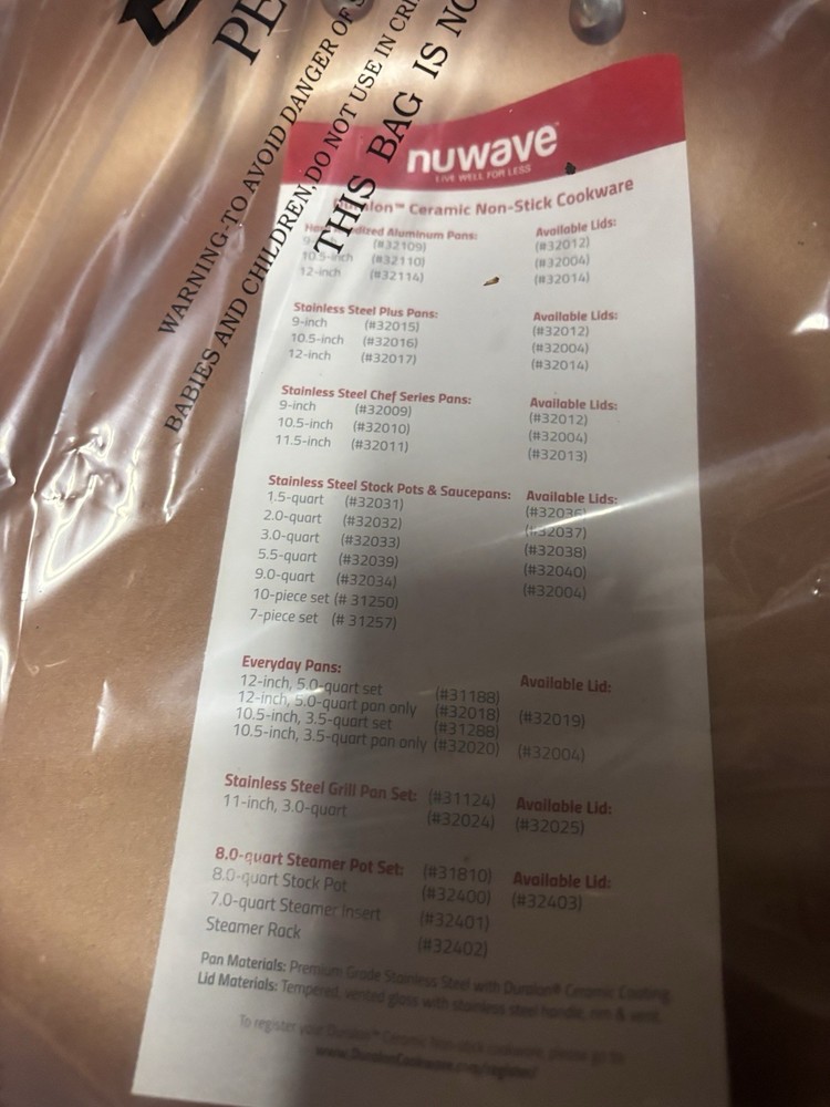 Nuwave Portable Stovetop With Pan