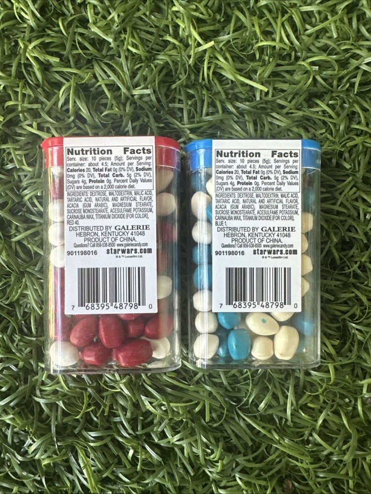 Star Wars 2 Candy Containers New Sealed