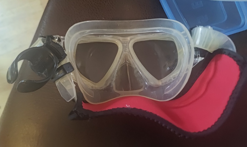SeaDive SeaKing - Goggle / Mask, Clear, scuba dive snorkel, great condition