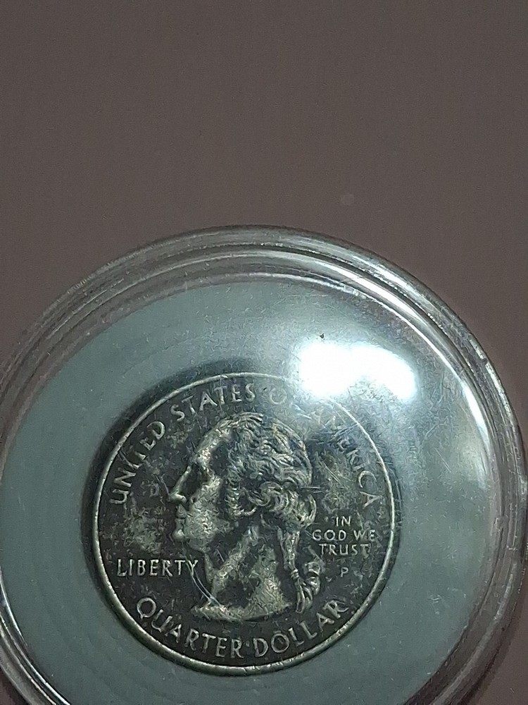 Copper Strike Quarter 2001 Coin Error