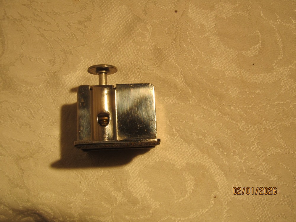 Vintage Single Chrome Store Hand Counter Model 13A