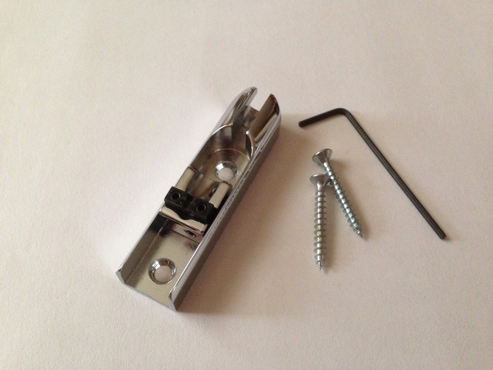 ABM Single String Bass Bridge, Chrome (ABM 3710C)