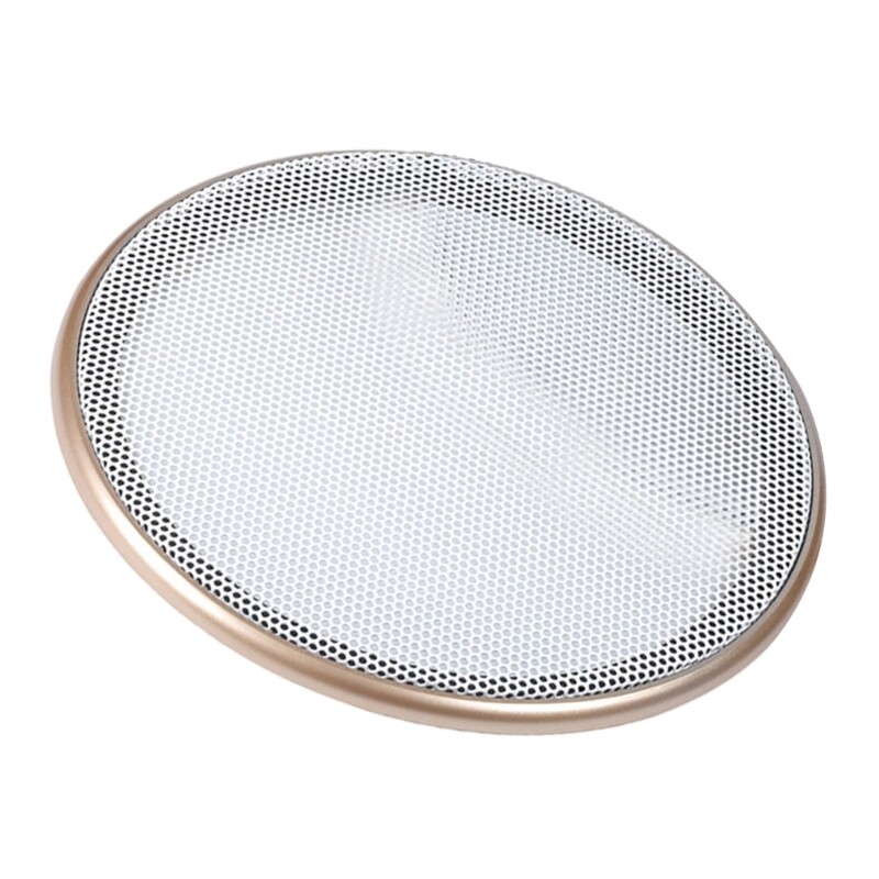 10Inch Loudspeaker Grill Cover Solid Metal Mesh Cover ABS Frames Grill Guards