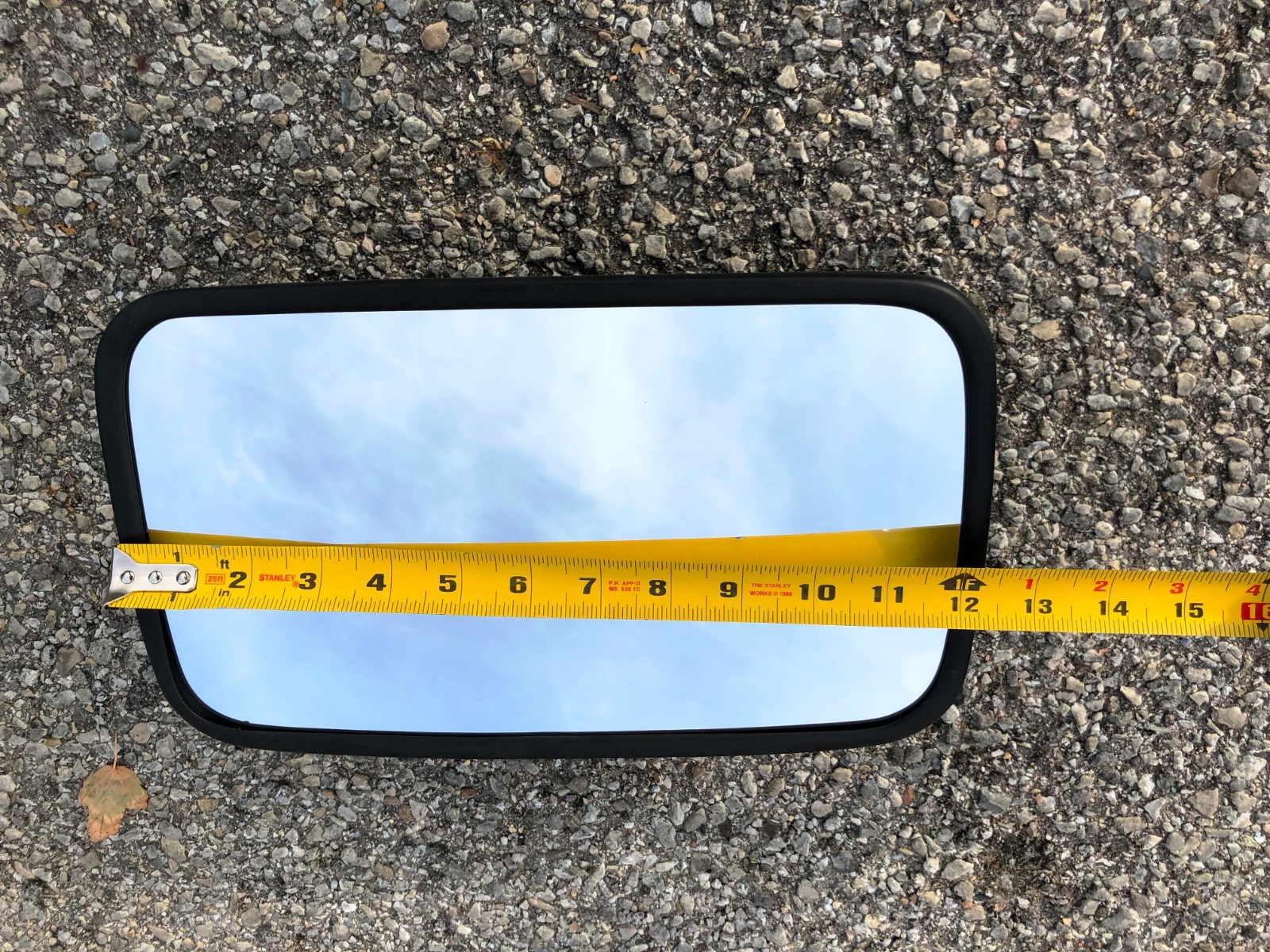 Large Size 7"x12" Universal Farm Tractor Mirror, for John Deere New Hollandunits