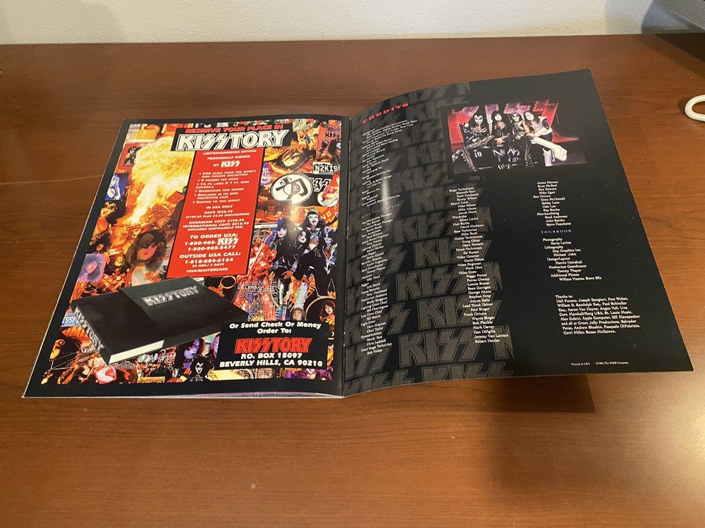 Kiss Alive Worldwide 1996-1997 Tour Program book booklet US