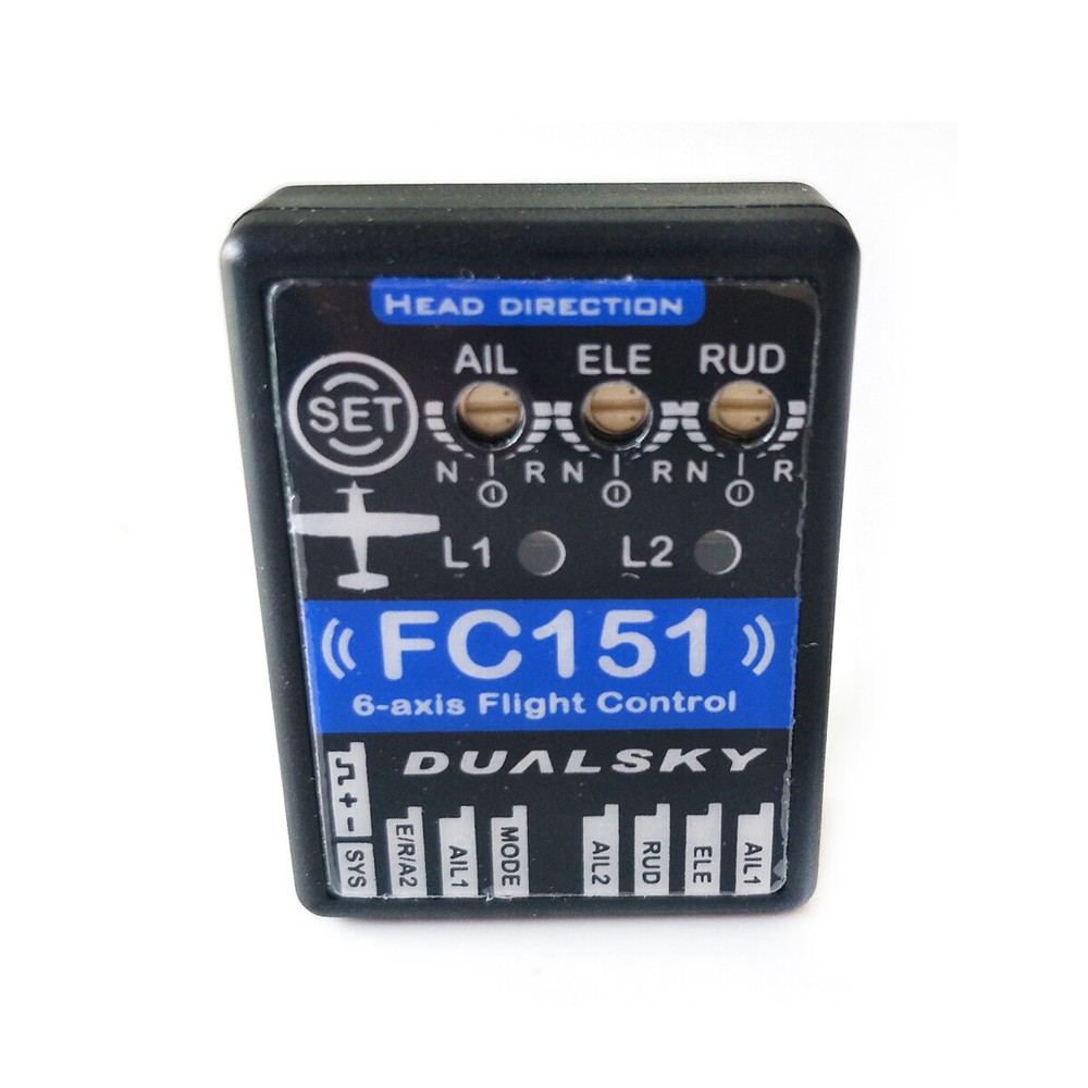 FC151 6-Axis Flight Control for RC Airplane 3-Axis Gyro + 3-Axis Accelerometer
