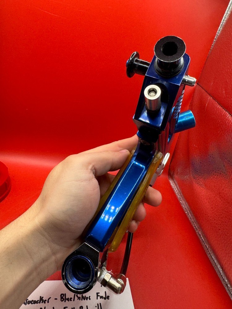 Shock Tech Vortex Autococker - Black/Silver Fade - Not Working