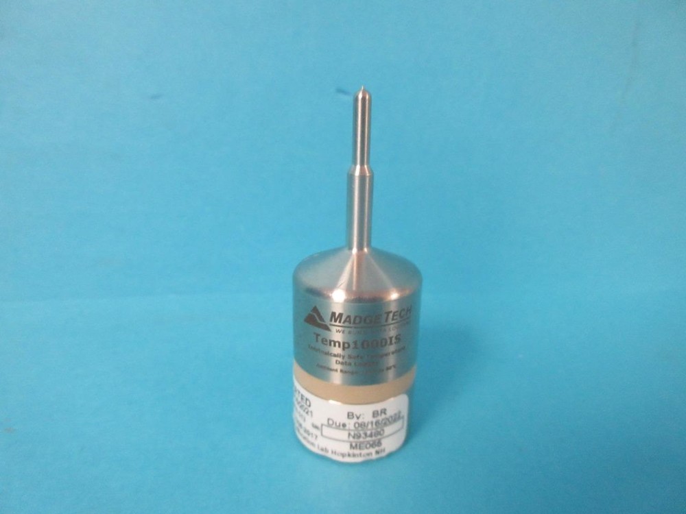 MADGETECH TEMP1000IS INTRINSICALLY SAFE TEMPERATURE DATA LOGGER -20-80° C