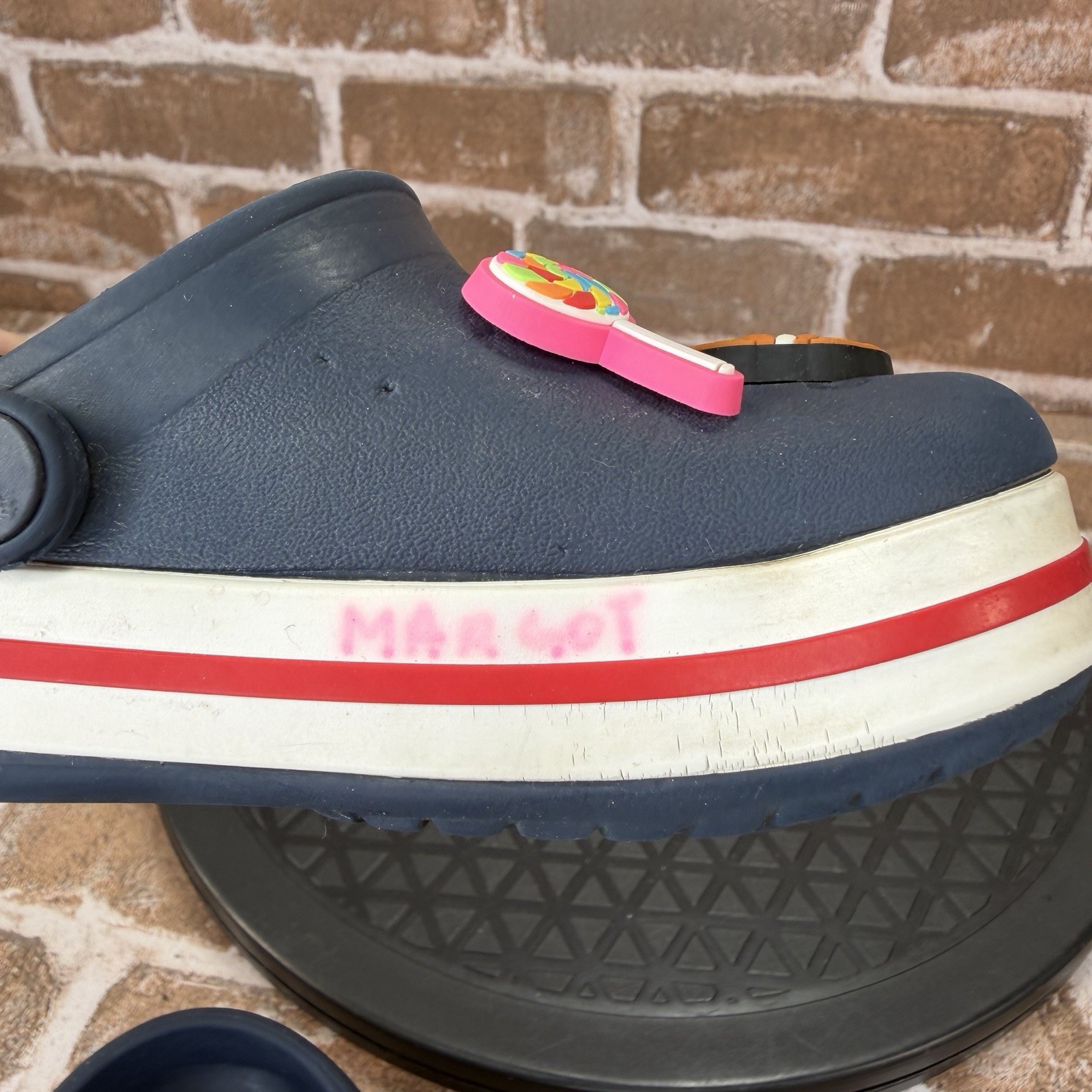 Crocs Classic Navy Blue Slip On Comfort Clogs Boys Toddler Size C8