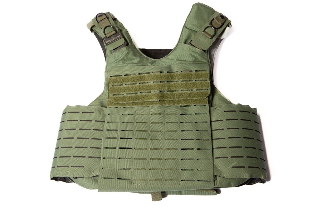 Protech Tactical Rack Armor Carrier Green Medium