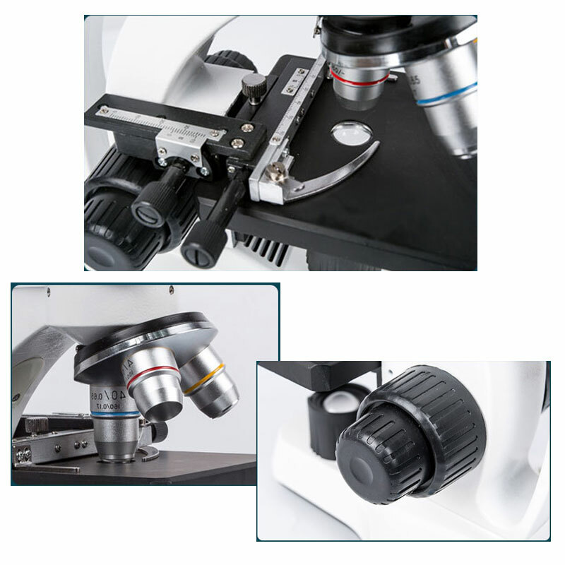 7″ Screen 40X-2000X Biological Microscope Sperm Locust Blood Test Microsocpe
