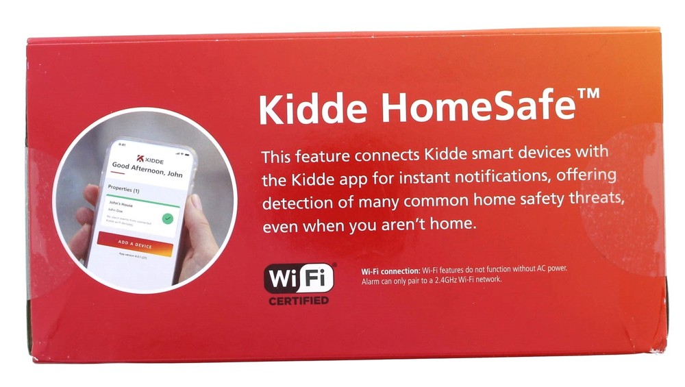 Kidde Smoke Alarm with Smart Features