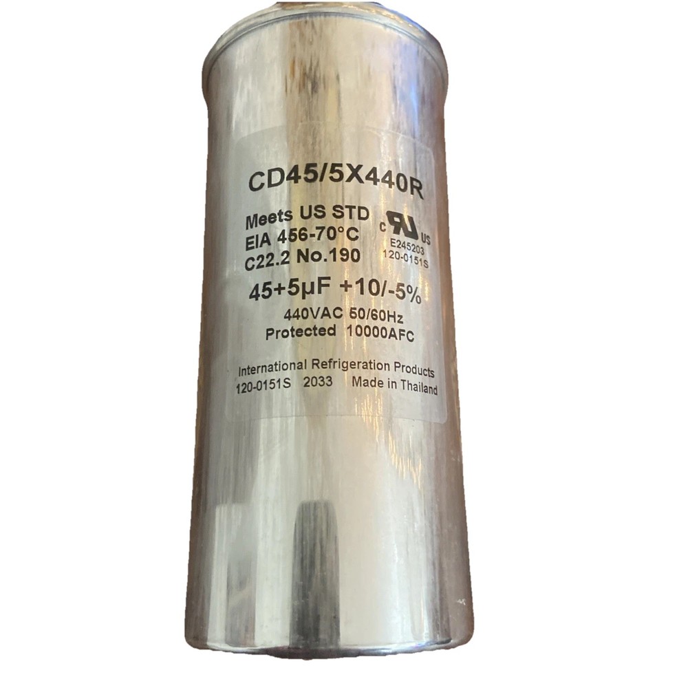 Air Conditioning HVAC Round Dual Motor Run Capacitor
