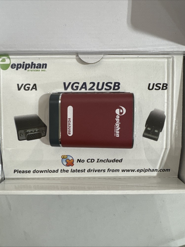 External VGA Capture Device - Epiphan VGA2USB
