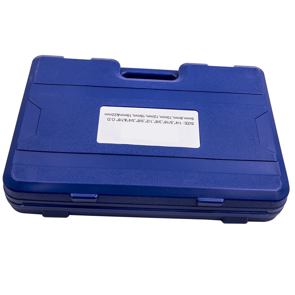 Pipe Tube Bender HVAC Refrigeration Ratchet Bending Heads Supports Tool Kit Set