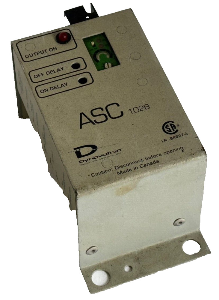 USED Dynovation ASC102B Flow Controller 120V 60HZ 110V