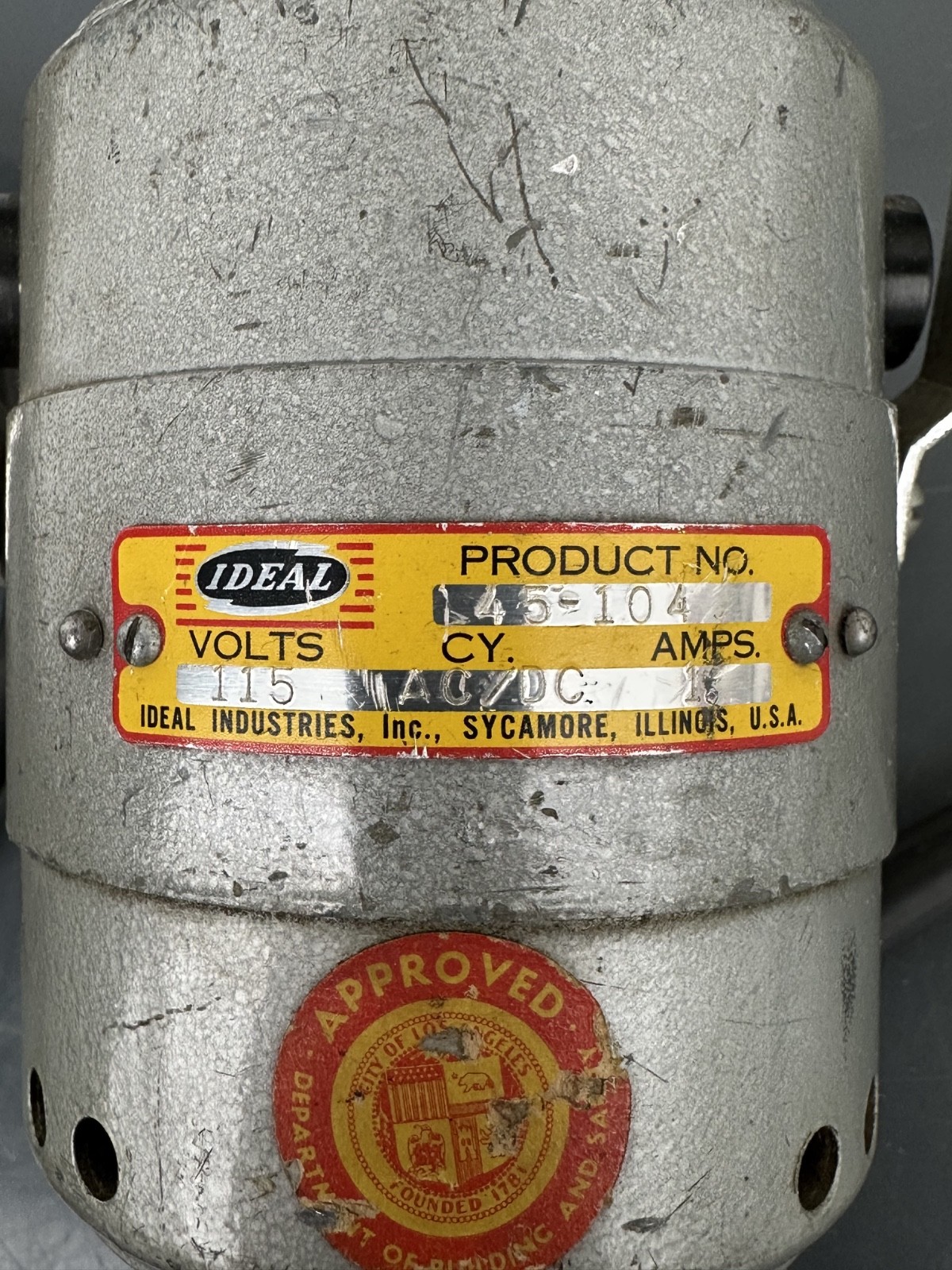 Ideal Model 45-104 Flexible Shaft Wire Stripper with Foot Pedal Switch