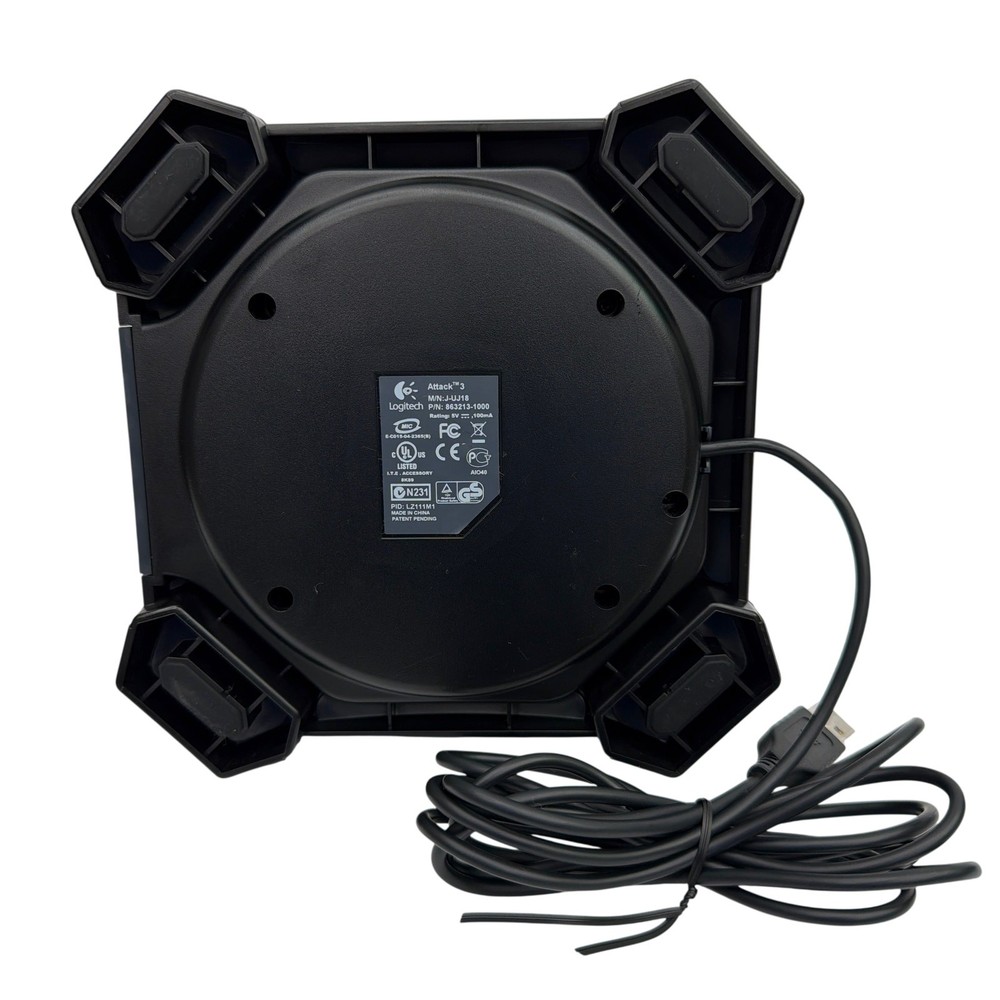 Logitech Attack 3 USB Flight Joystick Controller J-UJ18 (P/N 863213-1000)