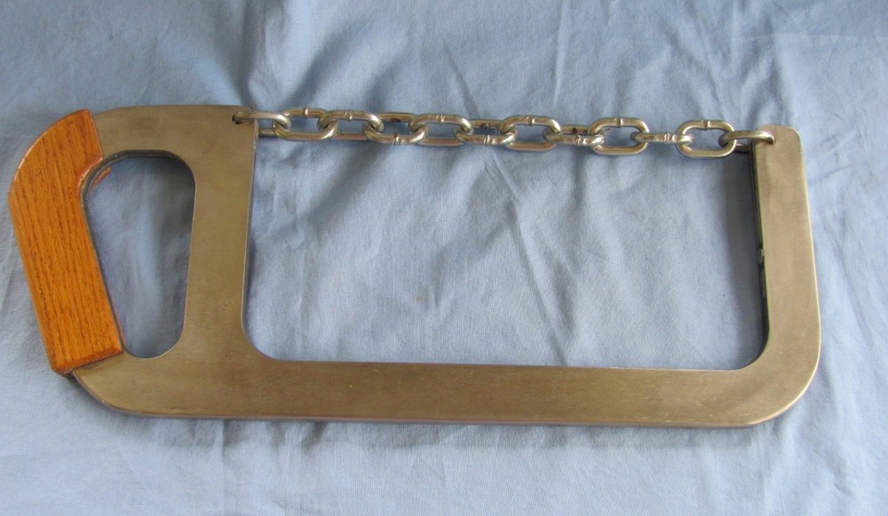 Hand Crafted Gag Gift Manual Chainsaw