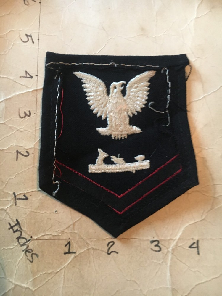 USN Rate Pattern Maker Petty Officer 3rd Class Patch 6/12/24