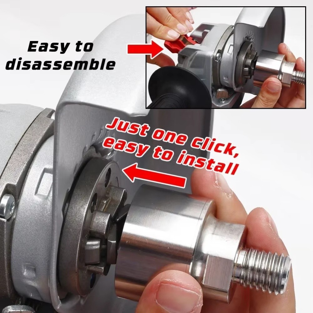 2PCS M10 Thread Adapter for Grinder X Lock Compatible Replacement Cutting Blade