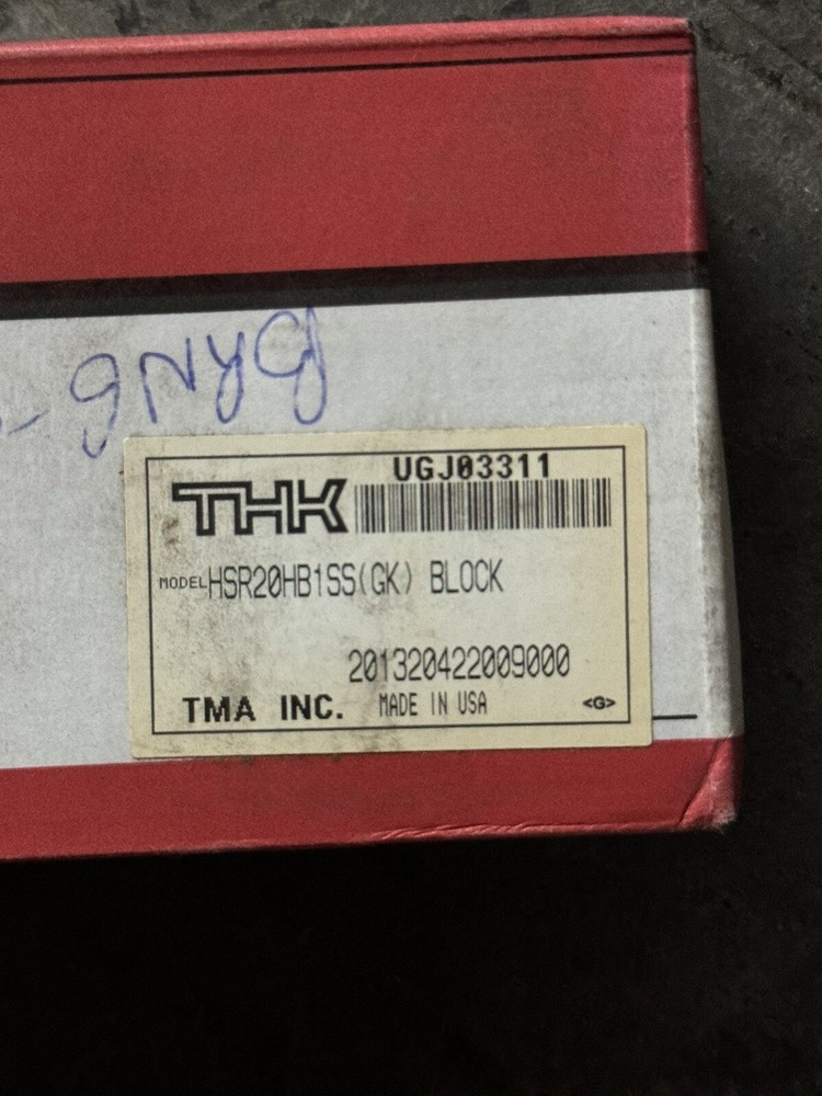 NEW! THK MODEL HSR20HB1 SS(GK) BLOCK