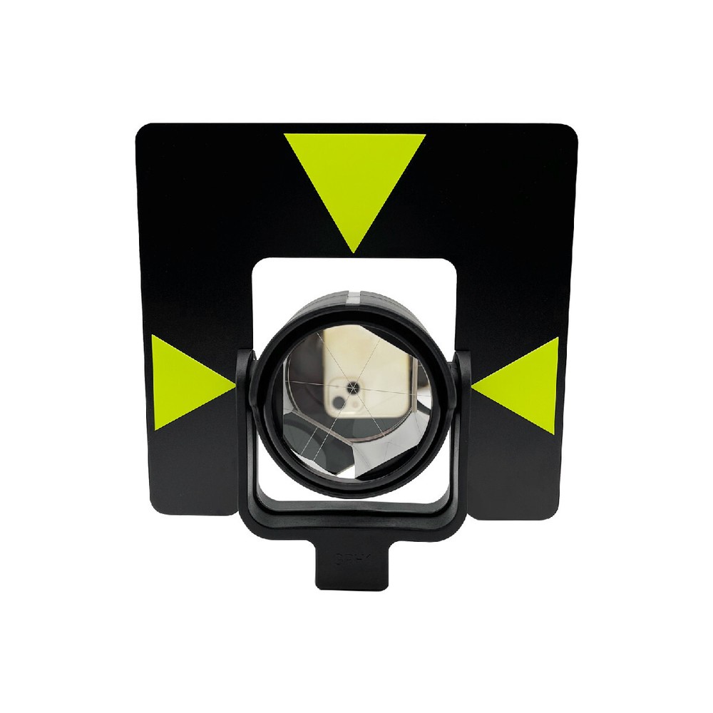 SILVER PLATED SINGLE PRISM WITH SOFT BAY FOR TOTAL STATIONS GPHI/GPR1 EQUIVALENT