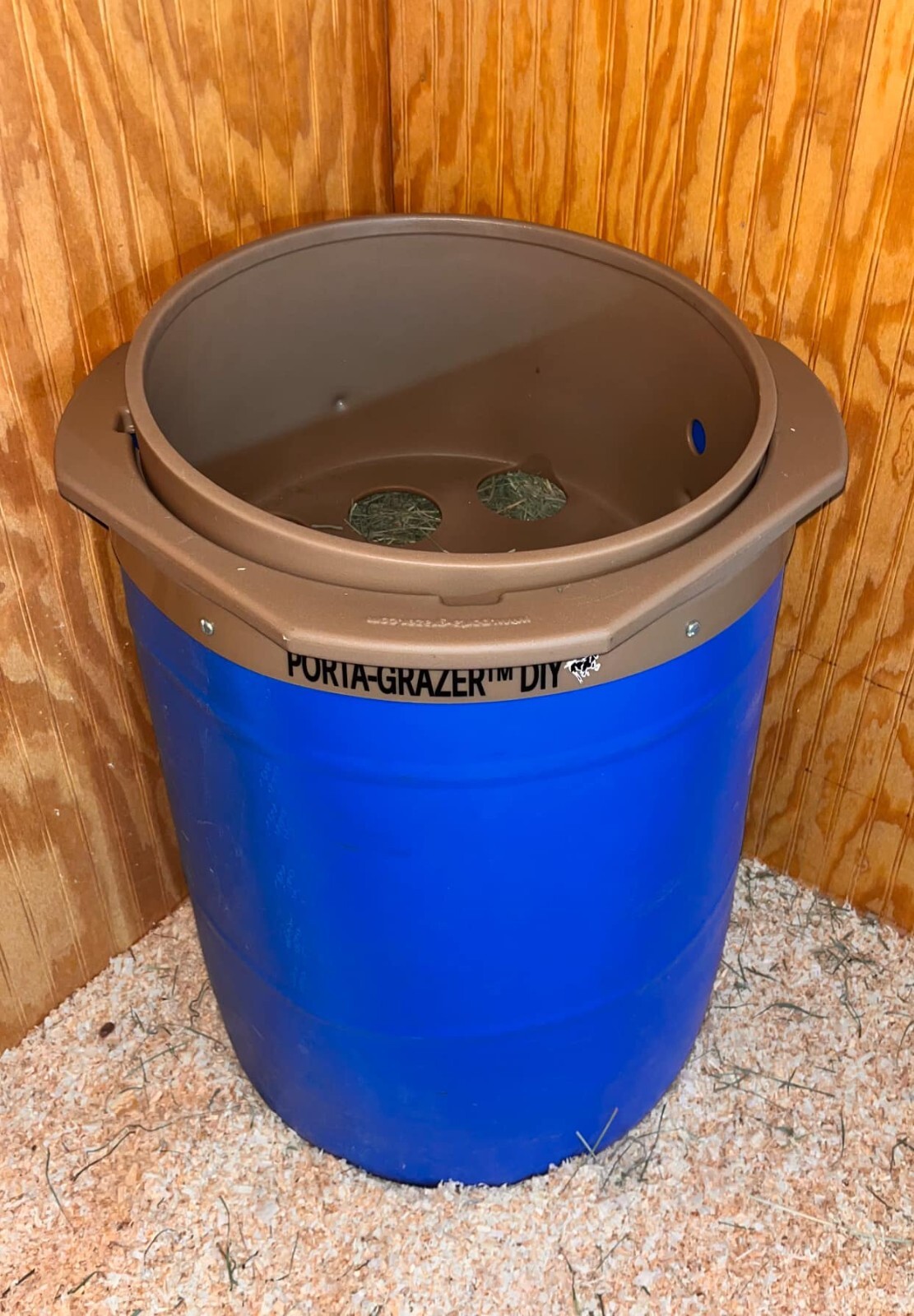 Porta-Grazer DIY Slow hay horse feeder