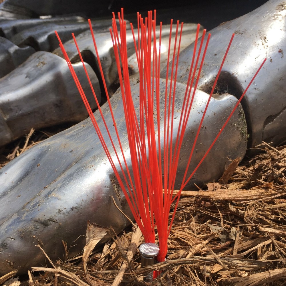 Stake Chasers Green 6 Inch Marking Whiskers (75-Count)