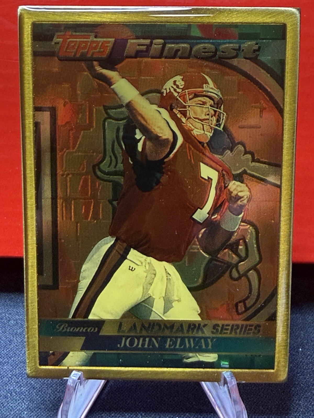 1995 NFL 🏈 Topps Landmark Series BRONZE 🔥 Lot (6) BARRY-ELWAY-IRVIN & More!🌟