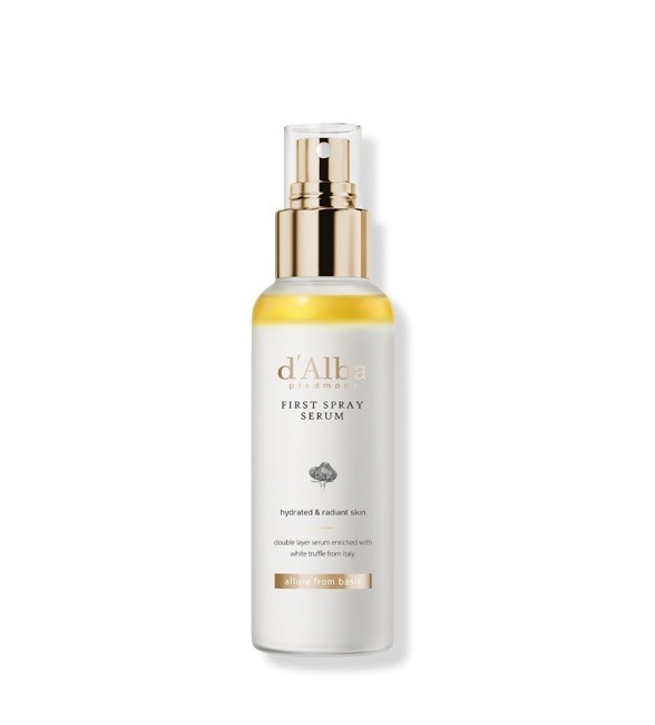 d'Alba White Truffle First Spray Hydration Glow Mist Serum Setting Spray