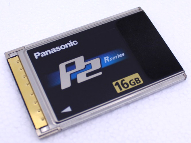 Panasonic P2 R Series 16GB AJ-P2C016RG Solid State Memory Card Professional