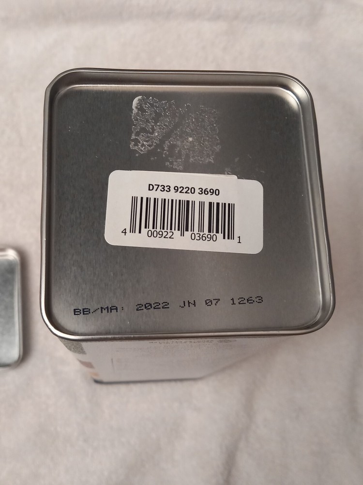 Hudson's Bay HBC Tin Storage Canister Empty