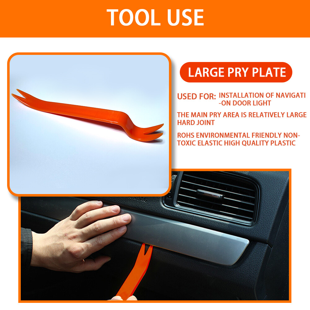 12 PCs Plastic Tools set Fit Rogue Pry Panel Car Dashboard Trim Removal Tool