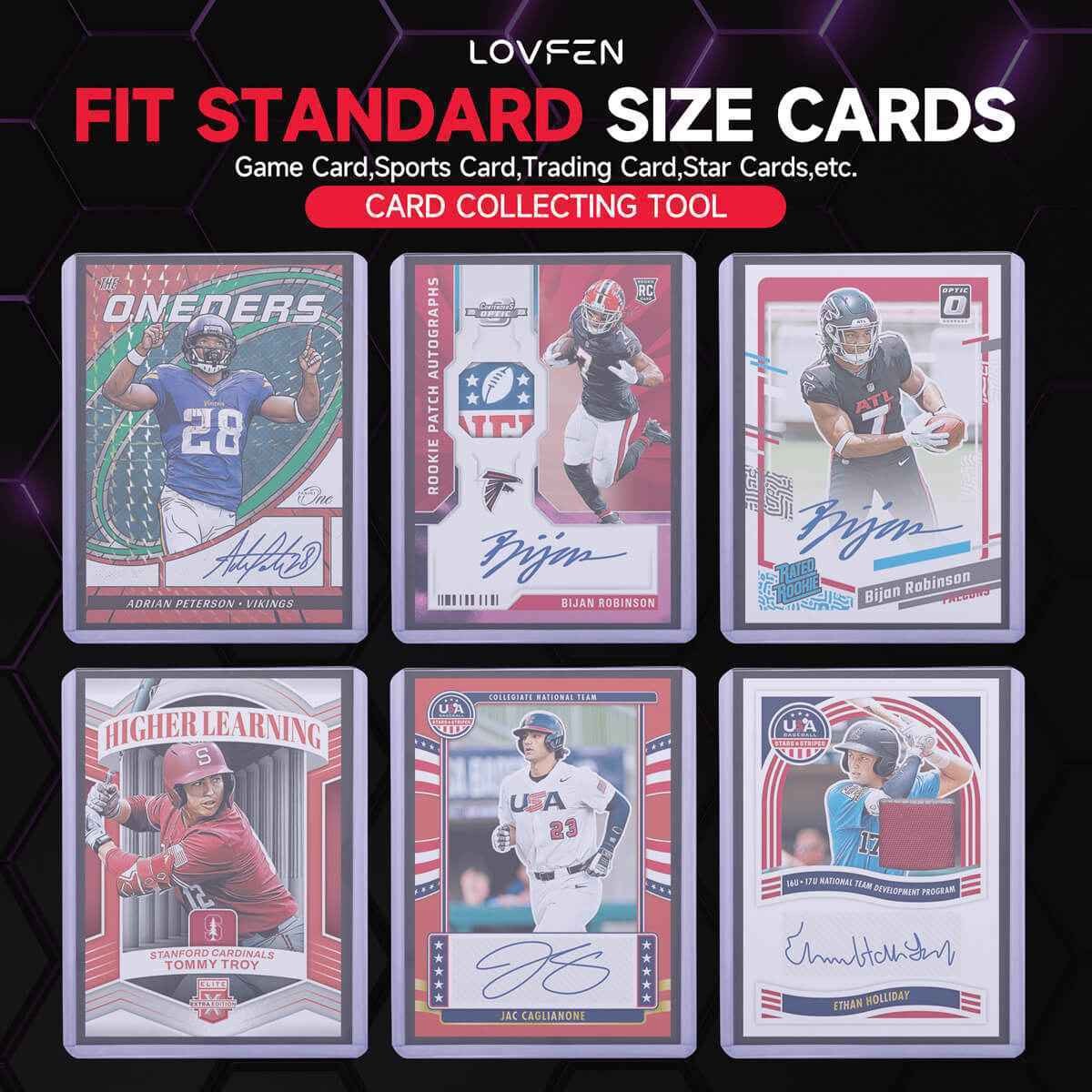 1000ct 3x4 Toploaders For 35pt Sports Trading Games Cards Holders 40*25pack