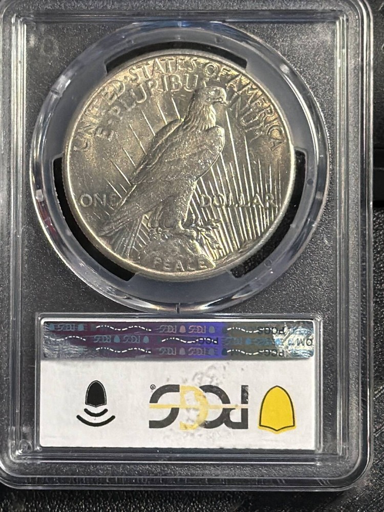 1928 Peace Silver Dollar PCGS AU-58