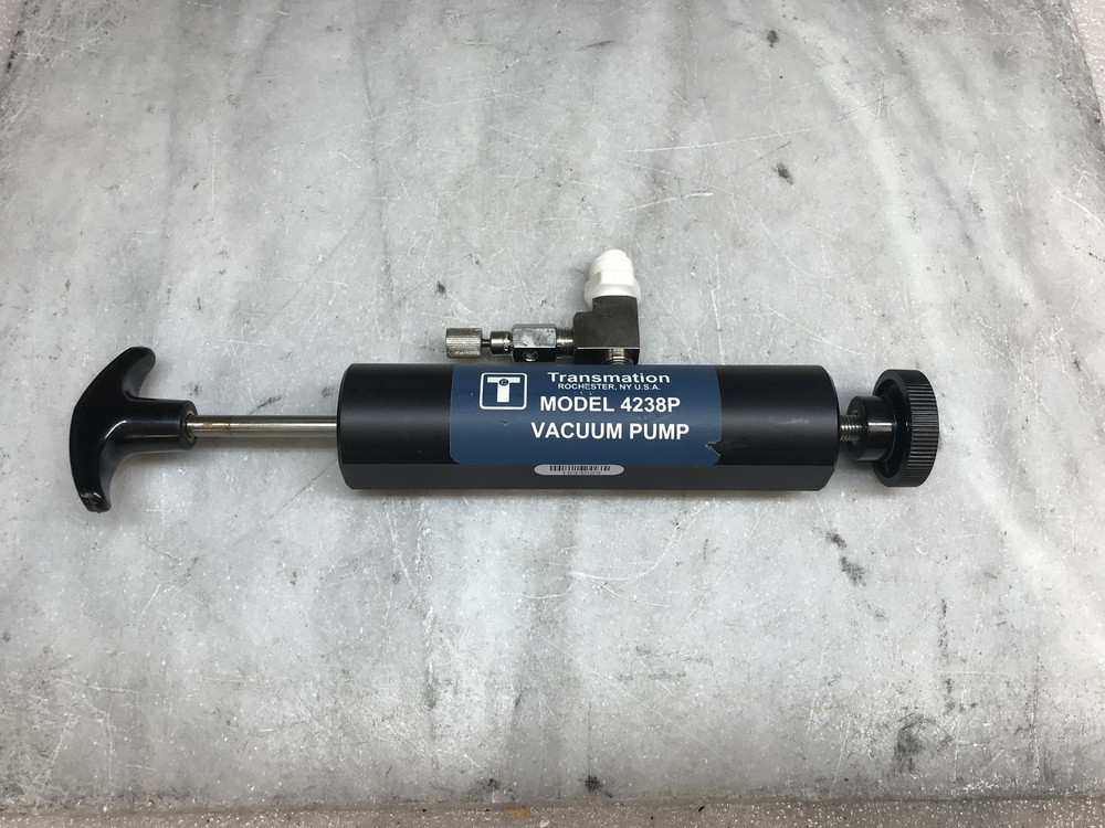 Transmation 4238P Hand‑Operated  Precision Vacuum Pump - Tested
