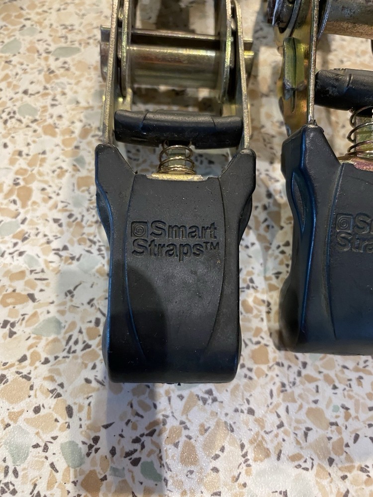 2 Smart Straps Ratchet Straps