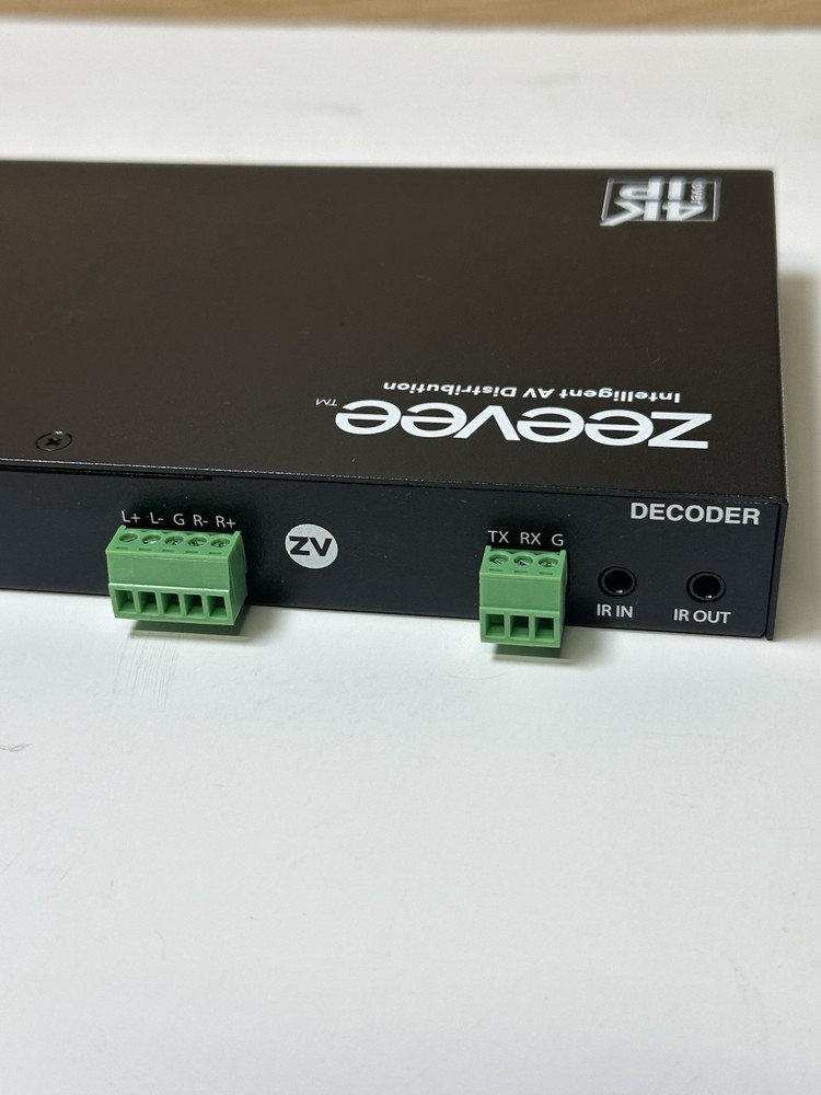 ZeeVee ZyPerUHD60 4K AV over IP Video Decoder (UNTESTED)