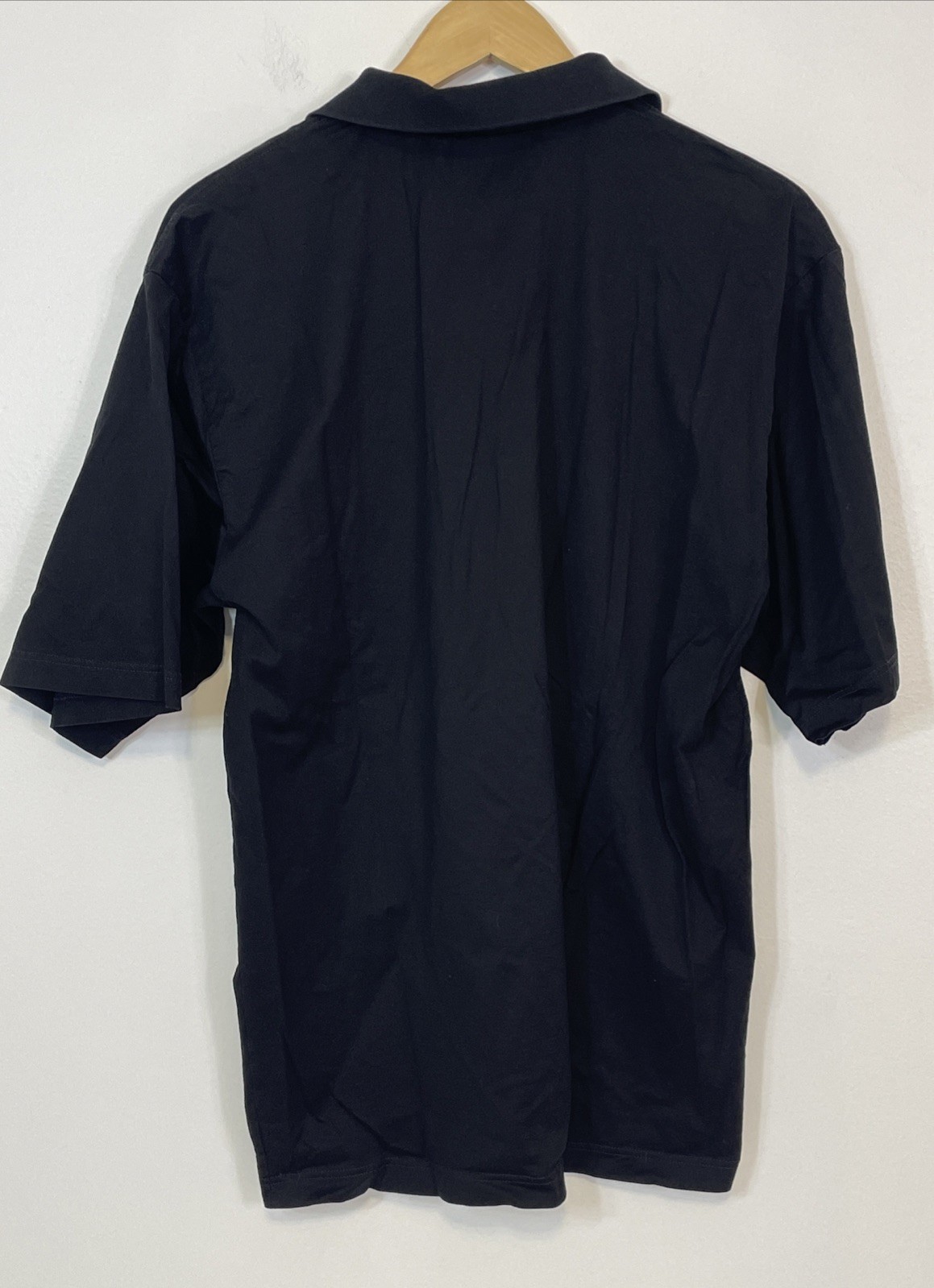 Clubhouse Collection Masters Golf Black Polo Shirt Men's L