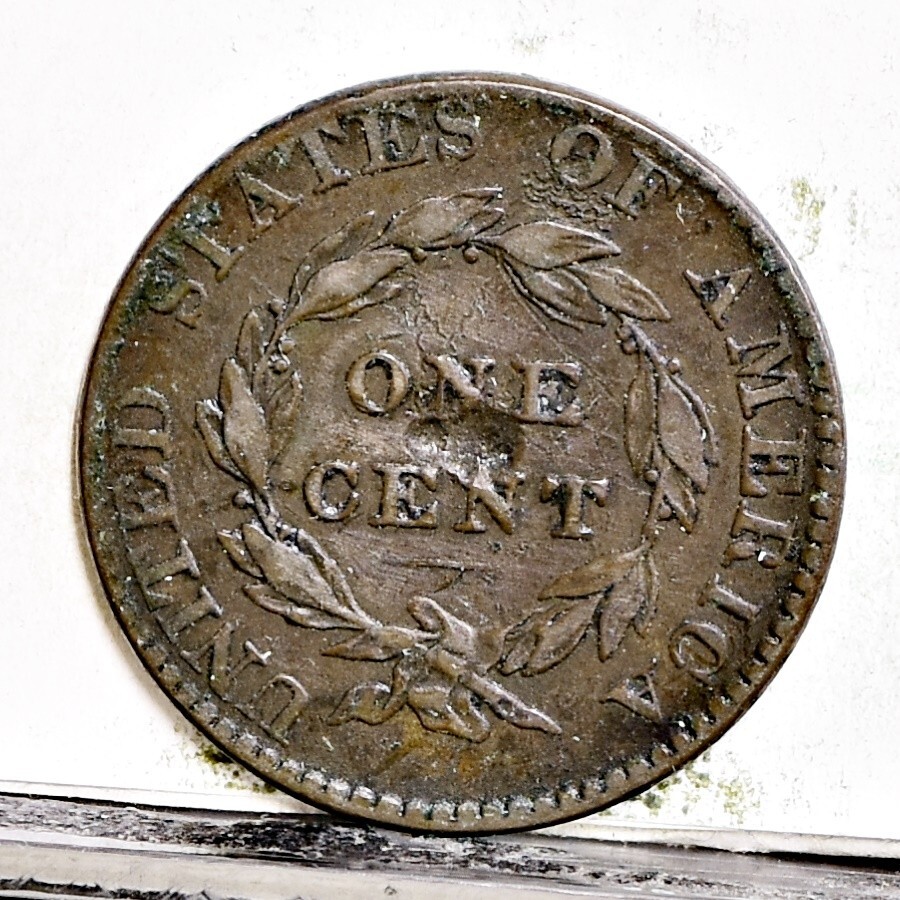 1822 Large Cent - VF Details, Surface Issues (56522-Z)