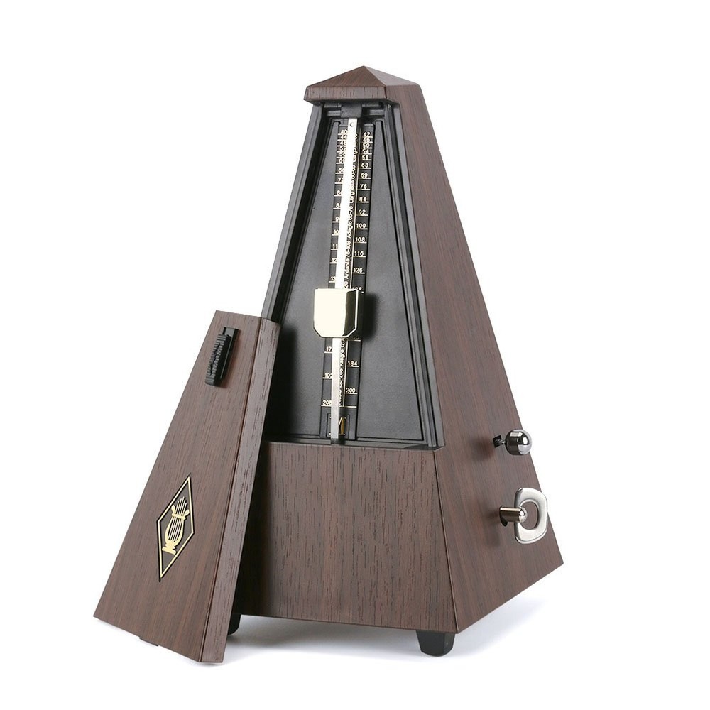 Professional Piano Mechanical Metronome, Plastic Brown