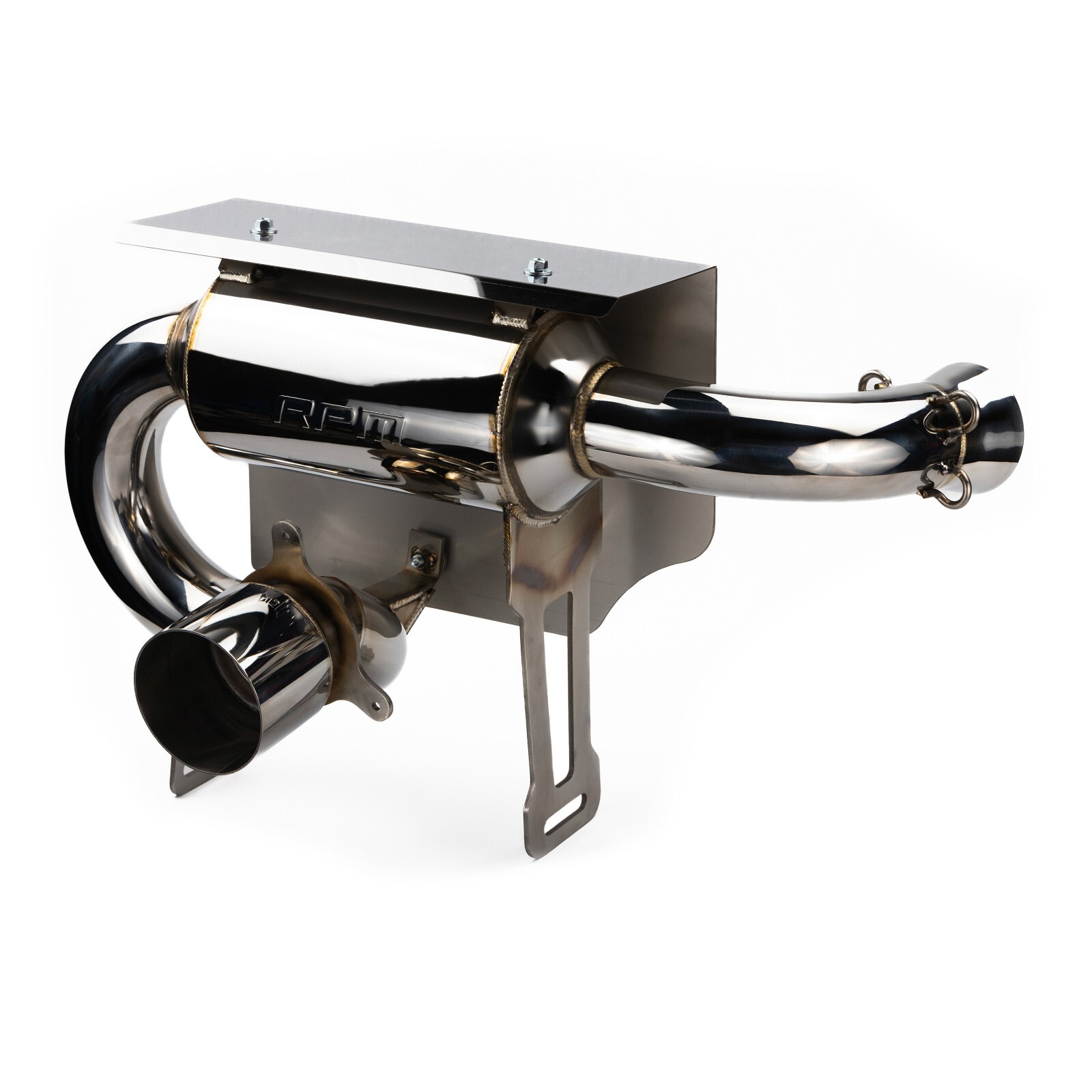 RPM Slip On Exhaust Sport Muffler for Can-Am Maverick X3 Turbo R & RR