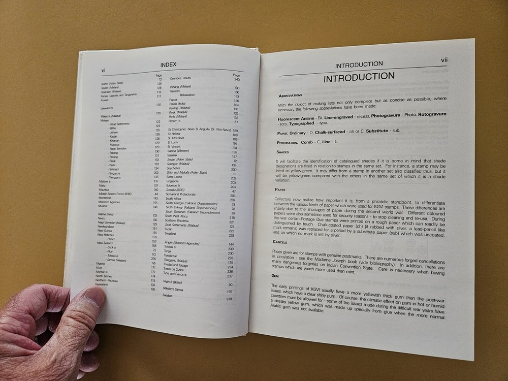 1997 Commonwealth King George VI Catalogue