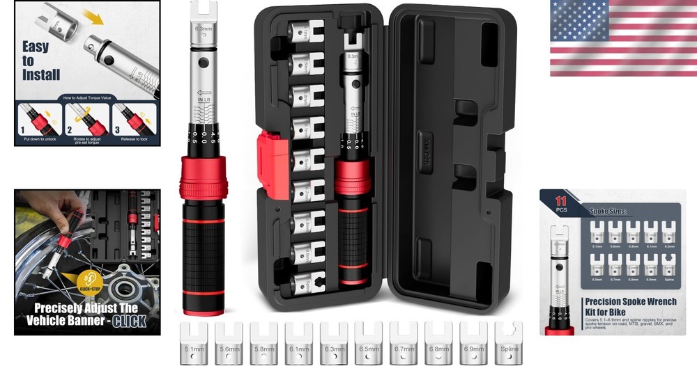 All-in-One Spoke Torque Wrench Kit/